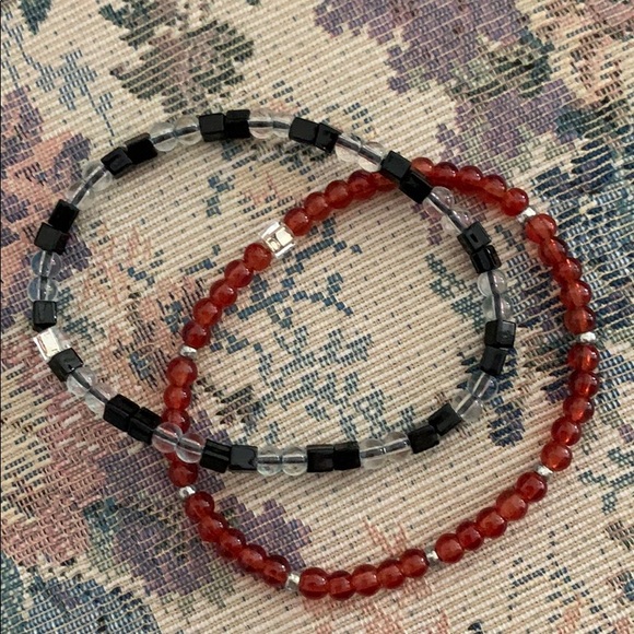 WOMENS BEADED STRETCH BRACELETS STACKABLE - Picture 5 of 6